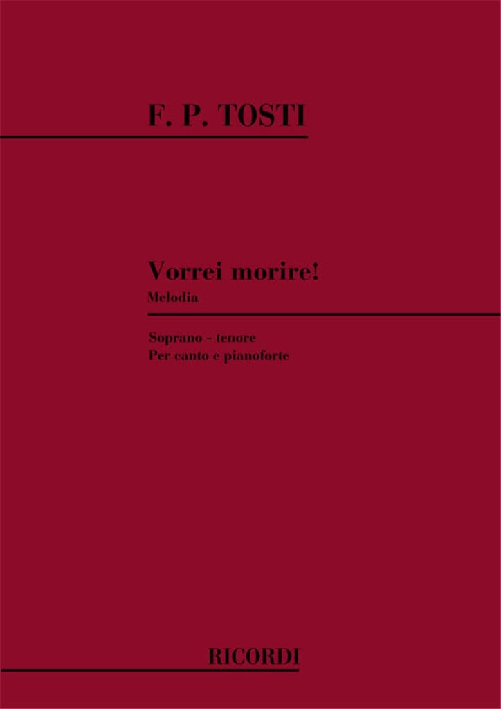 Vorrei Morire!